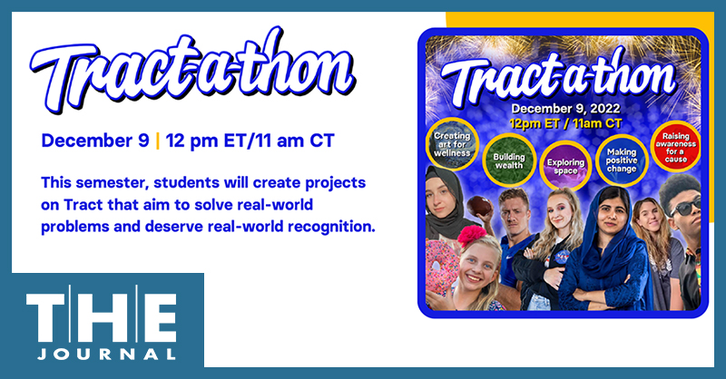 Tract has announced its first Tract-a-thon symposium to showcase students